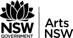 Arts NSW logo