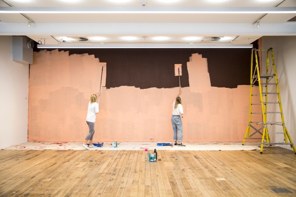 John Baldessari's wall painting