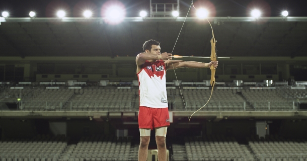 Shaun Gladwell The Archer