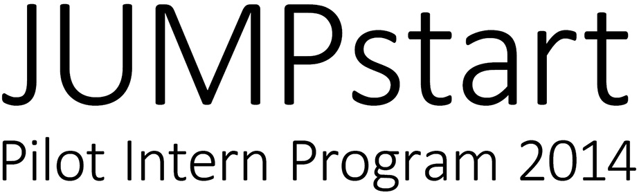 JUMPstart Pilot Intern Program 2014 logo