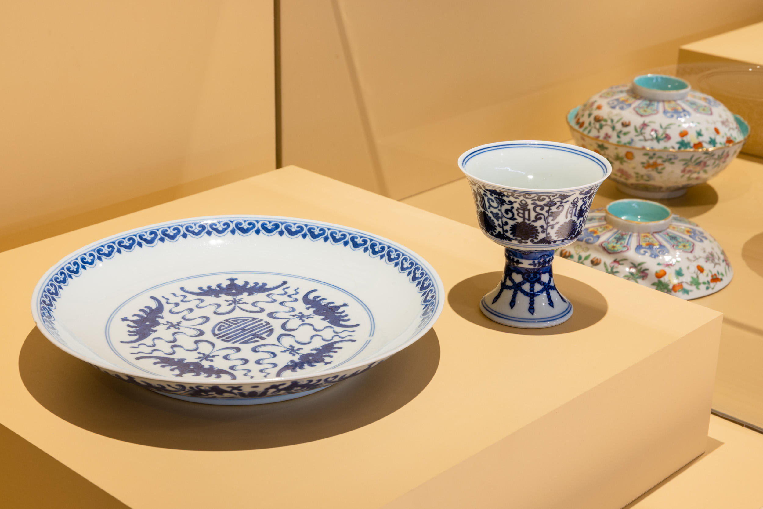 Porcelain objects from the Collection