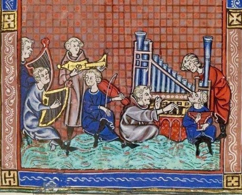 Apocalypse of St. John, Bibliothéque National de France, français 13096, fol. 46r (France, 14th century)