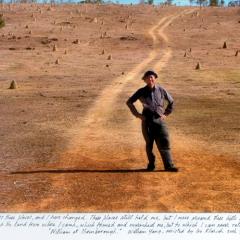 William Yang, Life lines #21 -- William at Thornborough (2006) 2006/2009. Inkjet print on paper, edition 2/30. Collection of The University of Queensland, purchased 2010.