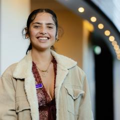 Headshot of 2024 Blaklash Curatorial Intern Braelyn Rolfe-Chase