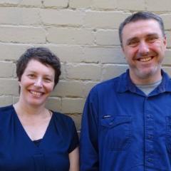 Holly Williams and Glenn Barkley