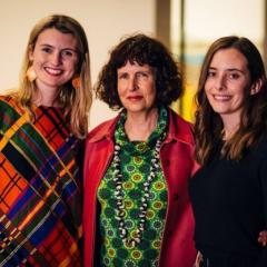 Isabella Baker, Judy Watson and Emma McLean