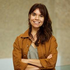 Headshot of UQ Art Museum Curator Freja Carmichael. Photo: Joe Ruckli. 